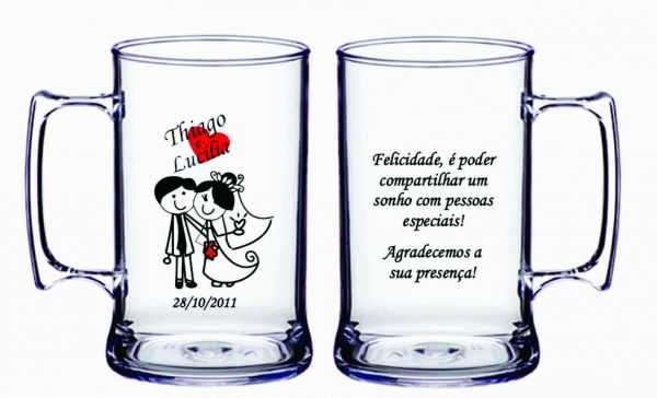 Caneca de Acrílico 450 ml